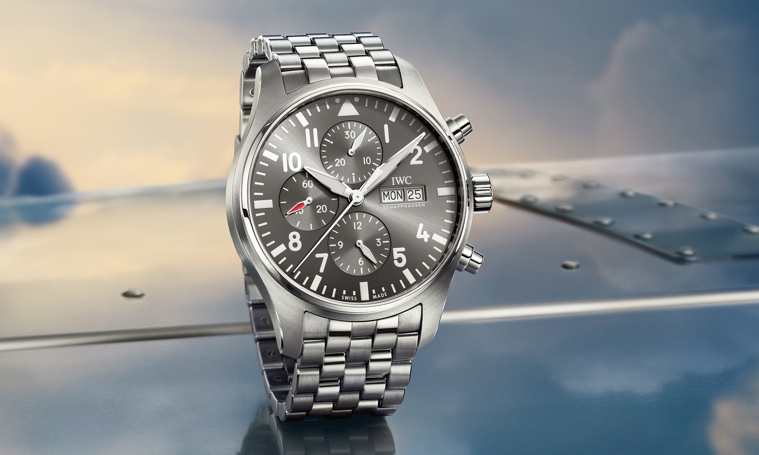 IWC Pilot’s watch chronograph spitfire replica3