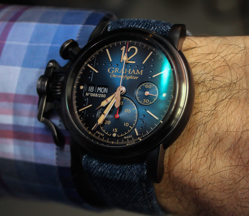 Graham Chronofighter Vintage Aircraft Watch Review Wrist Time Reviews 